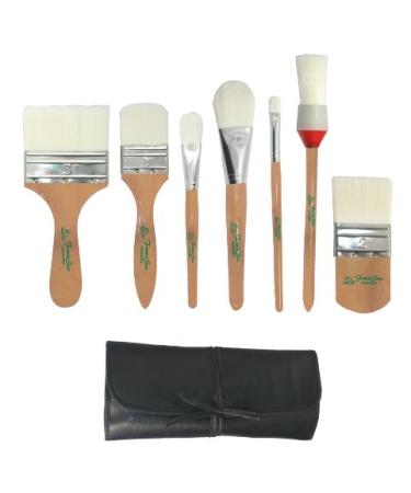 FantaSea 7 piece Synthetic Body Brush Set