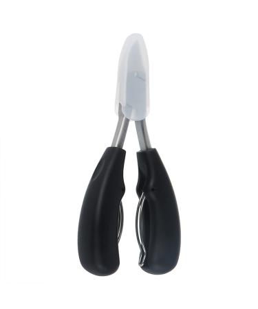 Guanshang1 Toenails Trimmer Toenail Clippers for Ingrown or Thick Nails Cuticle Nipper Trimmer Toenail Nipper for Seniors with Protective Cover Stainless Steel Nail Scissors for Ingrown Hard Toe Nail