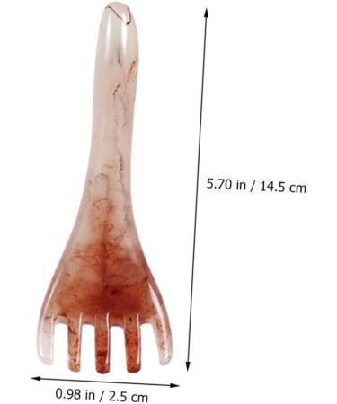 Beavorty 2-in-1 Massage Brush & Scratching Tools | Trigger Point Comb & Gua Sha for Beauty Salons - International Shipping Available - Buy Online on GoSupps.com