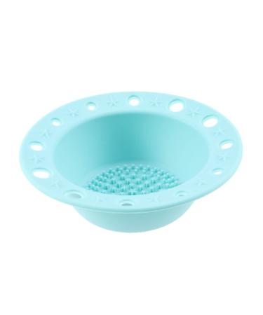 DRESSOOS 1pc Brush Cleaner Mat Brush Cleaning Pad Lotus Light for Temple Bat Wing Hair Band Portable Cosmetic El Collar Con Puede Cosmetic Brush Cleaning Mat Perfect Makeup Brush Wash Bowl medium Green
