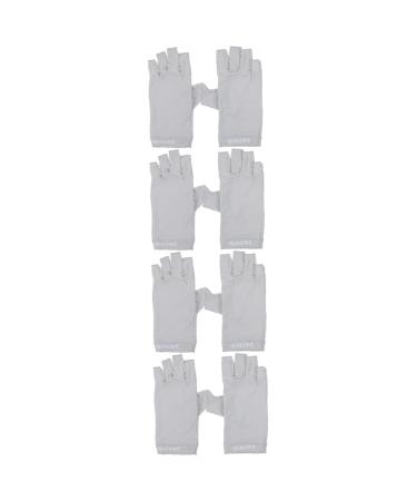FOMIYES 4 Pairs Gloves Protective Gloves for Nail Nail Gloves Proof Gloves Gloves for Women Gloves Hand Protection Fabric -black Women's Nail Polish