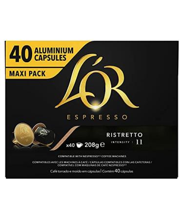 Epicerie sucr e LOR Koffiecapsules type Nespresso Espresso Ristretto 208G 2 stuks