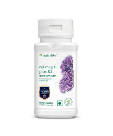 Rang Bliss Cal Mag D Dietary Supplement Cherry Flavor Gluten-Free Tablets 90 Count Standard Release Bone Health Support for Adults