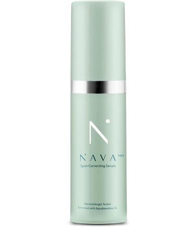 NAVA MD Spot Correcting Serum | Highly Concentrated Solution | Developed by Doctors and Scientists | Target Dark Spots and other Signs of Aging | Contains Aquabeautine XL 0.95 Fl Oz (Pack of 1)