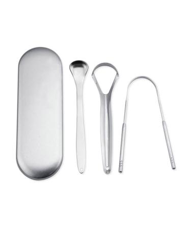 VOANZO stainless steel tongue cleaner 4 pieces