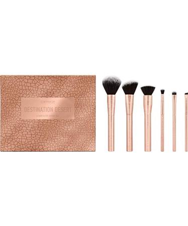Catrice Destination Desert 6 Face & Eye Brush Set - 1 pack