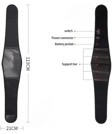 Staccato Heated Hip Belt - Ultimate Relief for Abdominal & Back Pain | Perfect for Hunting Skiing Camping & Travel - Buy Online on GoSupps.com