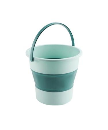 Tovmekdjn Bucket Plastic Bucket Telescopic Portable Foot Bucket Foldable Portable Car Wash Bucket -B