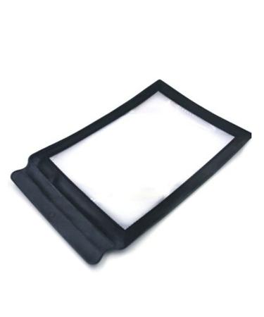 Magnifying Sheet Flat Full Page Reading Magnifier Perfect Reading Aid Elderly & People with Low Vision 3X PVC Lens Small Gift