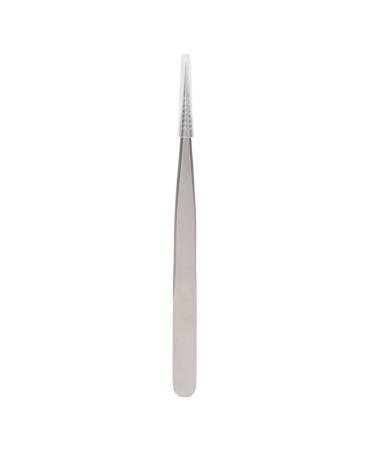 Tweezers for Eyelash Transplantation Eyelash Extension Tweezers Extension Tweezers for Application Silver (Straight Tweezers)