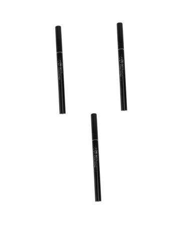 Beavorty 3pcs Rotate Eyebrow Makeup Lasting Brush Automatic Chocolate Head Pencil Double Long 1 count (Pack of 1) Chocolatex3pcs