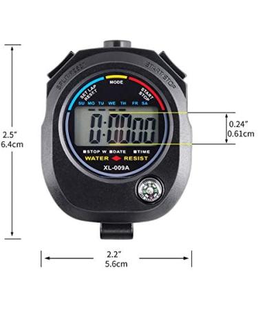KingL Digital Stopwatch Timer - Large Display Interval Timer (1 Pack) - Buy Online on GoSupps.com