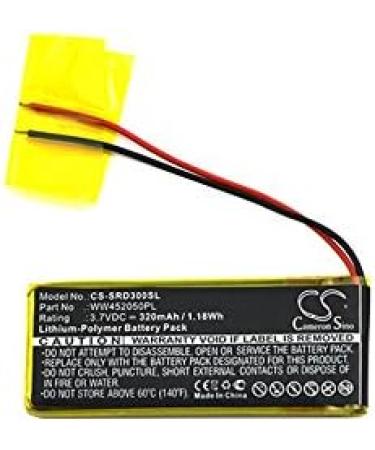 Replacement Battery for Q3 Q1 - Compatible WW452050PL_C (320mAh) | Fast International Shipping - Buy Online on GoSupps.com