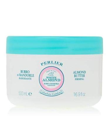 Perlier White Almond Body Butter - 16.9 fl oz - Hydrating Body Moisturizer for Soft Skin - Buy Online on GoSupps.com