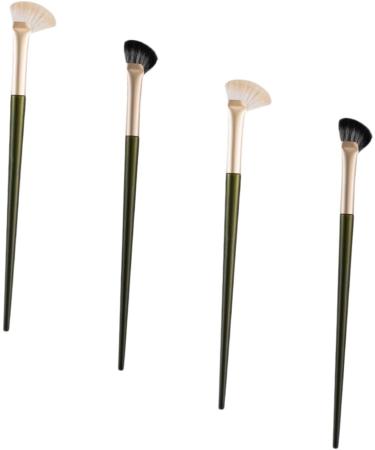 FOMIYES 16 Pcs Nose Shadow Brush Contour Brush Angled Eyeshadow Brush Eye Shadow Brush Liquid Angled Brush 17.4x1cmx4pcs Assorted Colorx4pcs - Buy Online on GoSupps.com