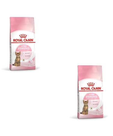 Royal Canin Kitten Sterilised Complete Dry Cat Food 2 x 400g