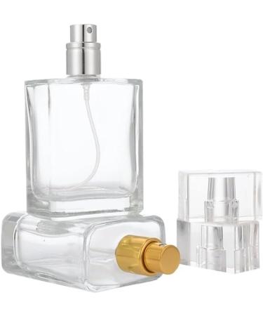 30ml Refillable Perfume Bottle - Portable Glass Fragrance Bottle for Travel | Silver | eCommerce - Buy Online on GoSupps.com