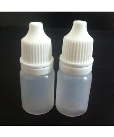 5 x 100ml Squeeze Bottles - Empty Flexible Plastic Bottles for Eye Drops - International Shipping Available - Buy Online on GoSupps.com
