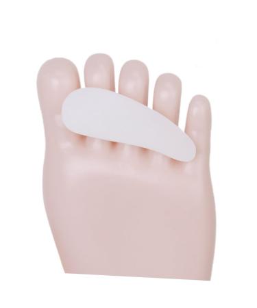 GLEAVI Gel Bunion Toe Spreader Pair Gel Bunion Spreader Separator for Bunion Eversion Support Pad Insole Corrective Pad White Gel Bunion Straighter
