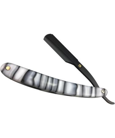 Fomiyes Portable Men's Shaver - Metal Razor with Holder & Shaving Stones | Safe & Handy Manual Razor for Travel - Buy Online on GoSupps.com