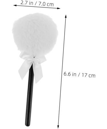  ELAYARD 2 Pieces Ultra Soft Long Powder Puff Cosmetic Applicator for Face Body Suitable for Powder Foundation Portable Easy to Clean - Buy Online on GoSupps.com