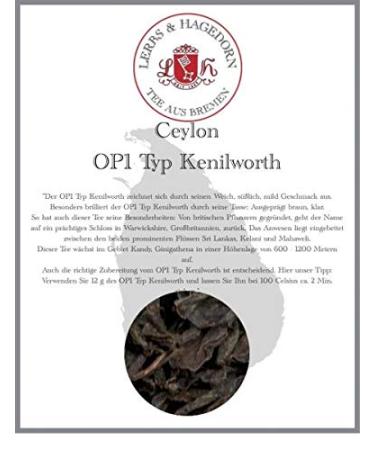 Lerbs & Hagedorn Ceylon OP1 Type Kenilworth 2 kg
