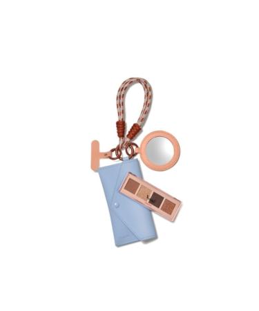 Pupa EveryWear eyeshadow palette Vamp 002 gold bronze + wristband phone patch mirror pallet holder light blue