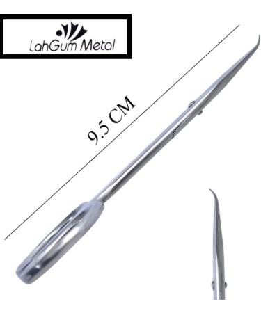 New Nail Cuticle Trimmer Scissors Nail Cuticle Remover Tool for Nails Small Nail Scissors Curved Cuticle Clippers for Nail Cuticle Scissors Professional Fingernail Scissors Curved Manicure Stainless - Buy Online on GoSupps.com
