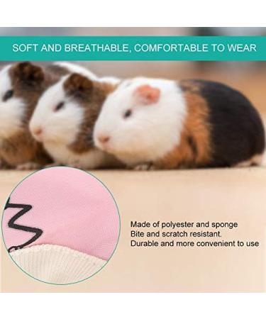 Small Pet Elizabeth Collar Protective Circle Nursing Ring Lightweight Elizabethan Collar for Guinea Pigs and Rabbits Pink - Buy Online on GoSupps.com