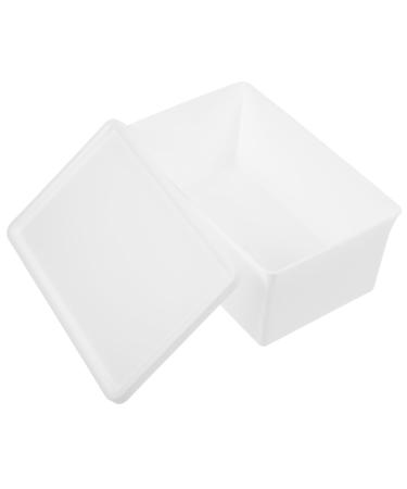 Zerodeko Box Sheet Laundry Detergent Storage Box Drawer Large Capacity Bucket Scent Beads Container Laundry Detergent Holder Laundry Detergent Bin Plastic Household Dispenser White 16.8X11X7.5CM White