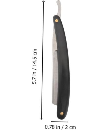 Minkissy Bart Wet Razor for Men | Rustproof Steel with Wooden Handle | Best Manual Shaving Razor for Smooth Grooming - Buy Online on GoSupps.com