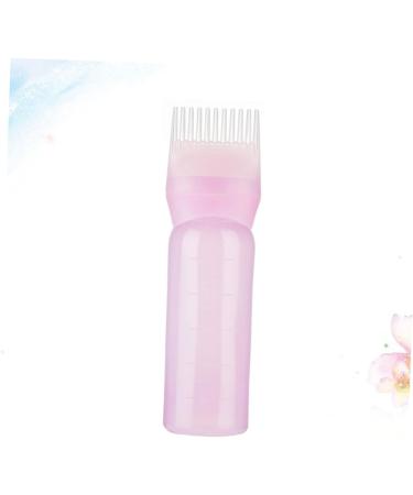 DOITOOL Hair Color Brush Bowls Hair Tint Bottle Root Bottle Hair Coloring Supplies Hair Tinting Kit Oil Hair Dye Hair Coloring Bottle Applicator Mix Dry Cleaning Bottle Pink - Buy Online on GoSupps.com