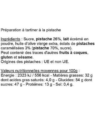 LE ROY REN Fine Foods - Spreadable Delight - Supreme Spread in a glass jar (...) (Pistachio 220g.) - Buy Online on GoSupps.com