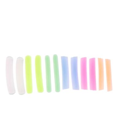 Eyelash Curlers Pads Eyelash Perming Pads Lift Rods Pads Silicone Shield Pads Reusable Colorful 6 Pairs Eyelash Curlers Pads