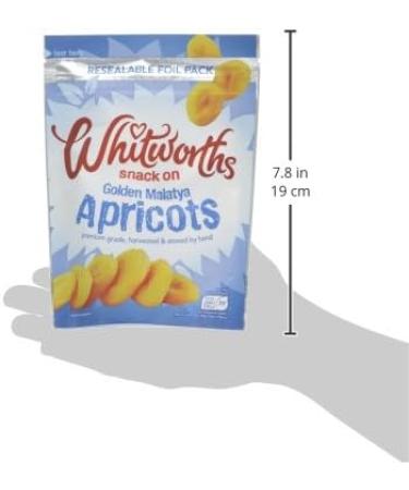 Whitworths Snack on Golden Malatya Apricots 140g - Buy Online on GoSupps.com