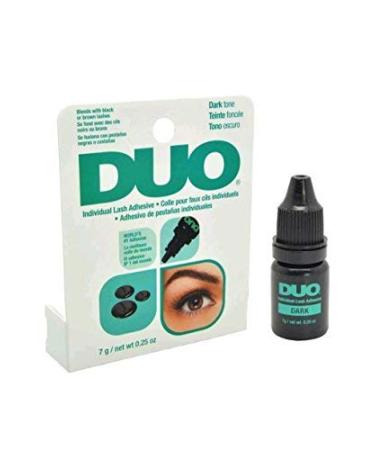 DUO Individual Lash Adhesive Eyelash Glue 7g Dries Invisibly Dark tone