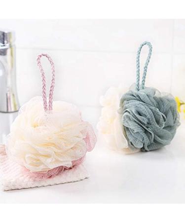 Bath Sponge Shower Loofah Balls 60g/PCS for Body Wash - Men & Women | Bathroom Essential - Buy Online on GoSupps.com