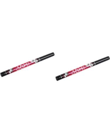 Balacoo 2pcs Waterproof Eyeliner Colored Eyeliner Color Eyeliner Pencil Liquid Eyeliner Water Proof Makeup 1 count (Pack of 1) As Shownx2pcs - Buy Online on GoSupps.com
