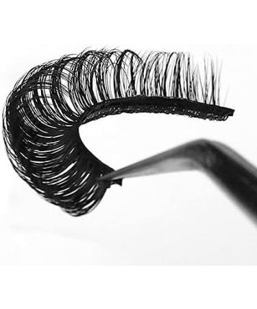 Riya Russian Strip False Eyelashes - 10 Pairs Natural Fluffy Wispy D Curly Reusable Faux Mink Lashes (002) - Buy Online on GoSupps.com