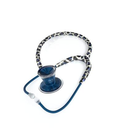 Buy MDF Tiberius Panther ProCardial Cardiology Stethoscope - Lightweight Titanium Adult Dual Head Titanium Blue | International Shipping Available - Buy Online on GoSupps.com