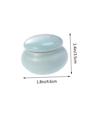 Rouge Storage Tank Makeup - Sealed Ceramic Bottle for Creams | Medium Blue International Shipping - Buy Online on GoSupps.com