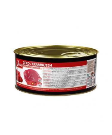 SOSA 1.5kg Raspberry Concentrated Pasta - Ideal for Baking, Sauces and Ice Cream - Professional Use