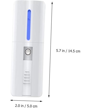 Mikinona 1pc Hydrating Instrument Cool Mist Sprayer Air Humidifier Moisturizer Abs Moisturizing White - Buy Online on GoSupps.com