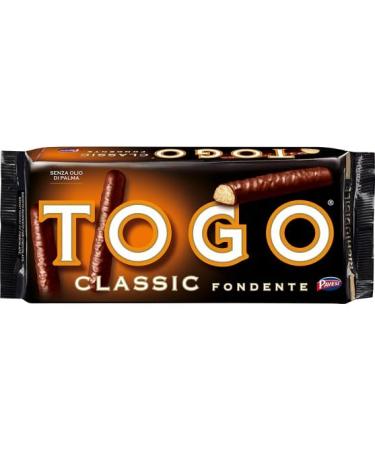 CAIYA Togo Classic Fondant Biscuit Covered with Dark Chocolate 120g