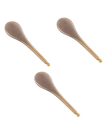 Ipetboom 3 Pcs Skull Scraping Board Reusable Face Pads Face Guasha Plate Chinese Scraping Sculptor Guasha Board Horn Scraping Tablets 13x3.5cmx3pcs As Shownx3pcs