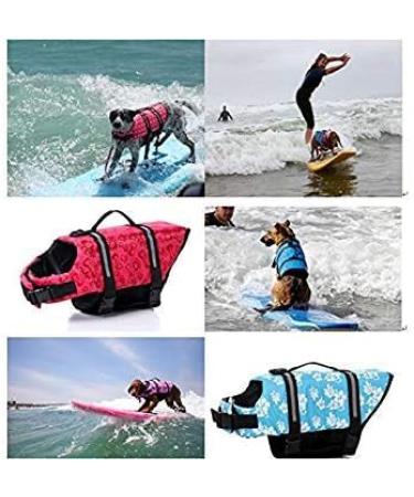 TESOON Easy-Fit Adjustable Dog Life Jacket - Large Red Dot | Pet Saver Preserver Vest - Buy Online on GoSupps.com