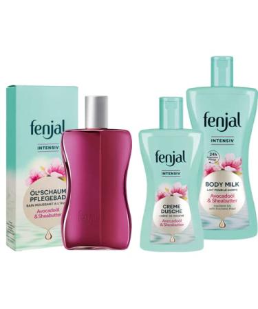 Buy fenjal Sensual Intensive Shower Cream 200ml - Natural Avocado Oil & Shea Butter - International Shipping Available - Buy Online on GoSupps.com