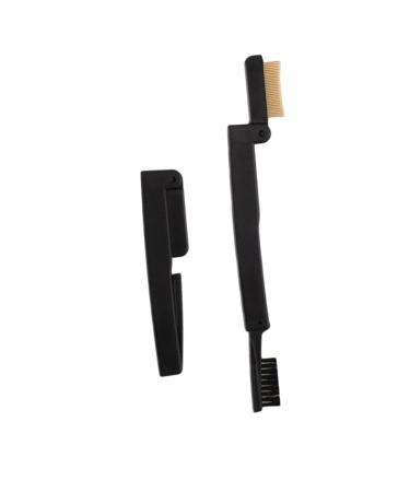 Ipetboom Double Side Eyebrow Brush Set - 3pcs Makeup Tools for Mascara & Eyelash Curling Black | Perfect for Eyebrow Filling & Styling - Buy Online on GoSupps.com