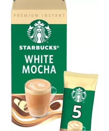 Starbucks Premium Instand Coffee Bundle - White Chocolate Mocha Caramel Latte and Cinnamon Dolce Latte (1 Box of Each Flavour 15 Sachets Total) - Buy Online on GoSupps.com