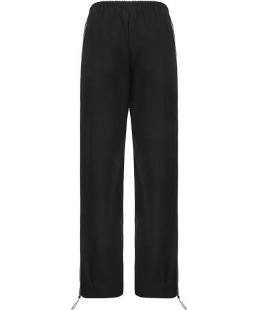 WILLBEST Women's Causal Oversized Cotton Jogging Sports Joggers Sweatpants Cuffed Trouser with Pockets Running Lounge Pants Tracksuit Bottoms 4005-djufh-black-3 M - Buy Online on GoSupps.com